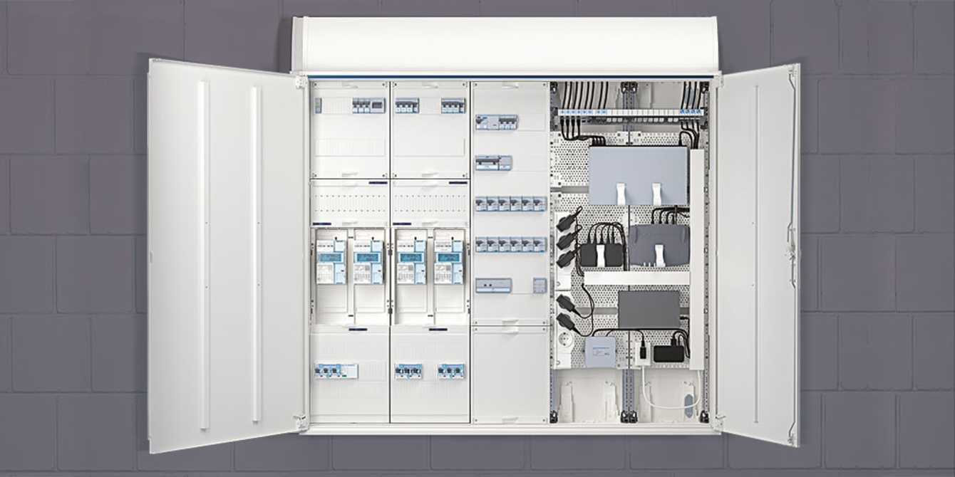 Technikzentrale bei NC-Elektrotechnik GmbH in Niederweimar