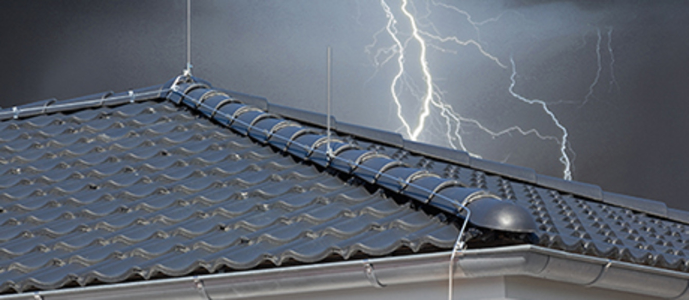 Äußerer Blitzschutz bei NC-Elektrotechnik OHG in Niederweimar